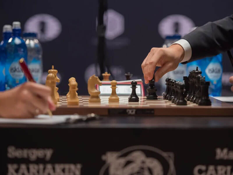 Russian chess players will now represent the Asian Chess Federation (AFP via Getty Images)