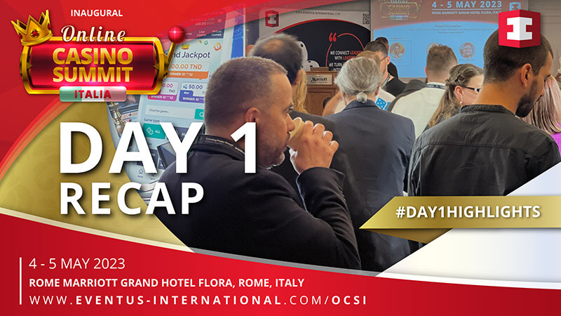 Online Casino Summit Italia 2023 (OCSI) - Day 1